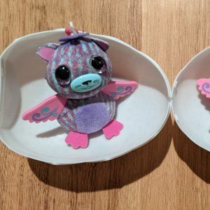 Lot 3 Purple Hatchimals Egg